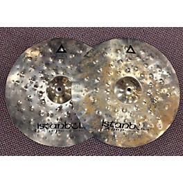 Used Istanbul Agop 17in XIST DRY BRILLANT HI HATS PAIR Cymbal