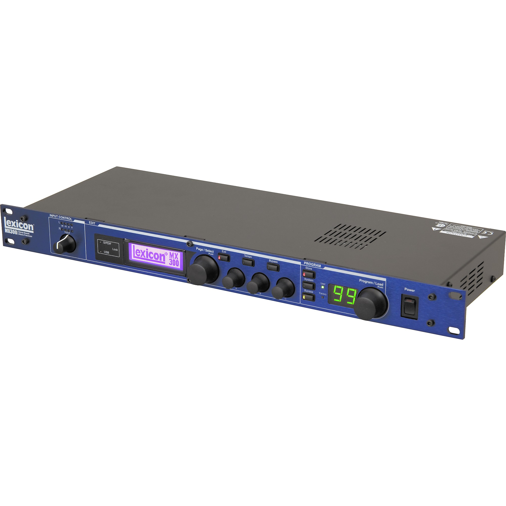 Restock Lexicon MX300 Stereo Reverb Effects Processor with USB