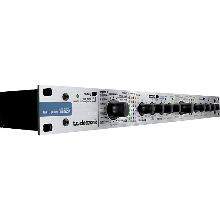TC ELECTRONIC C300 DUAL CHANNEL STEREO GATE COMPRESSION