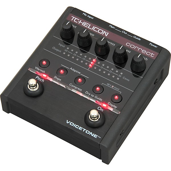TC Helicon VoiceTone Correct Vocal Pedal | Guitar Center