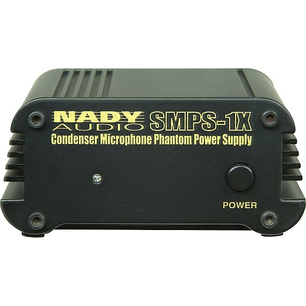 Open Box Nady SMPS-1X Phantom Power Supply Level 1 Black