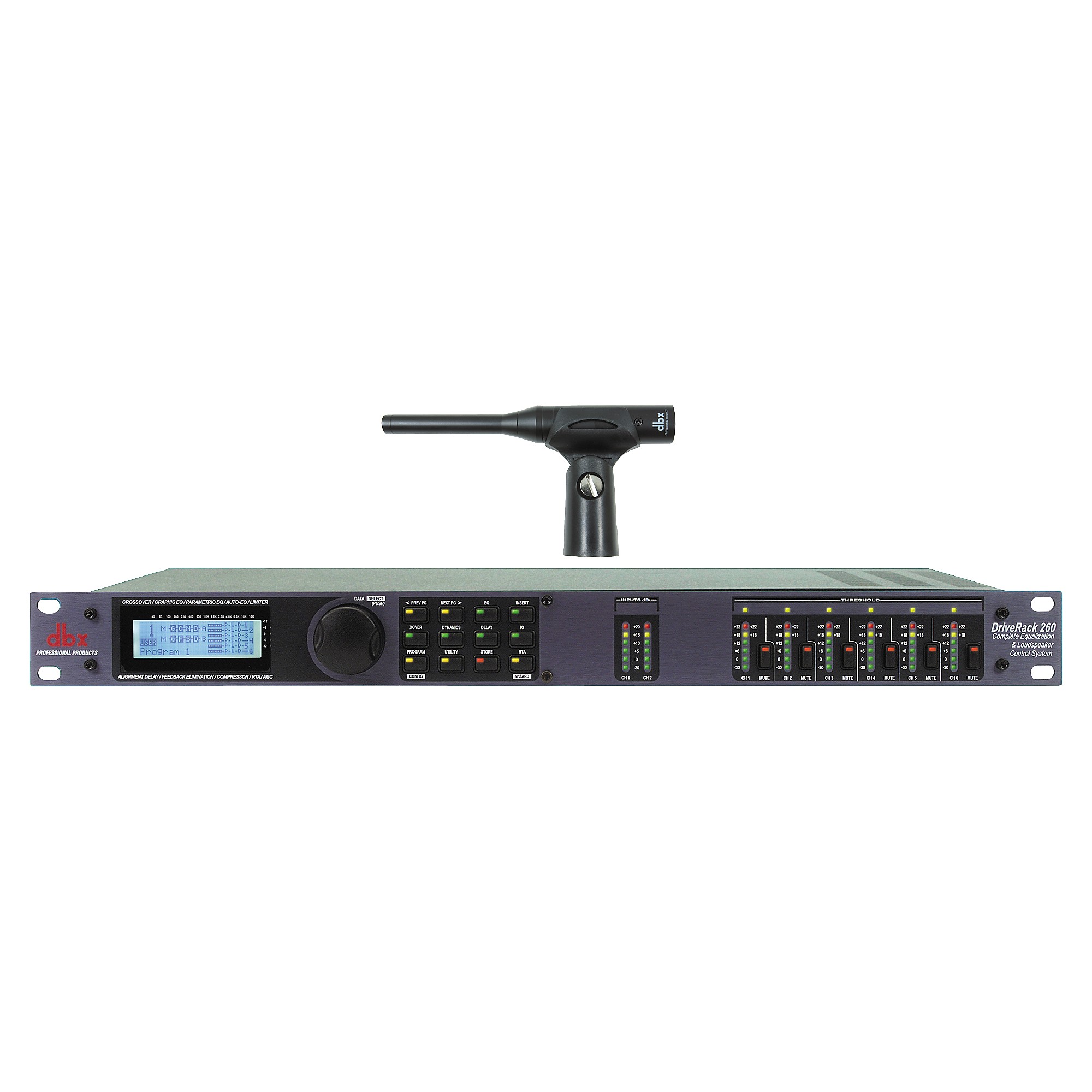 dbx Drive Rack 260 with RTA-M Reference Mic | Guitar Center