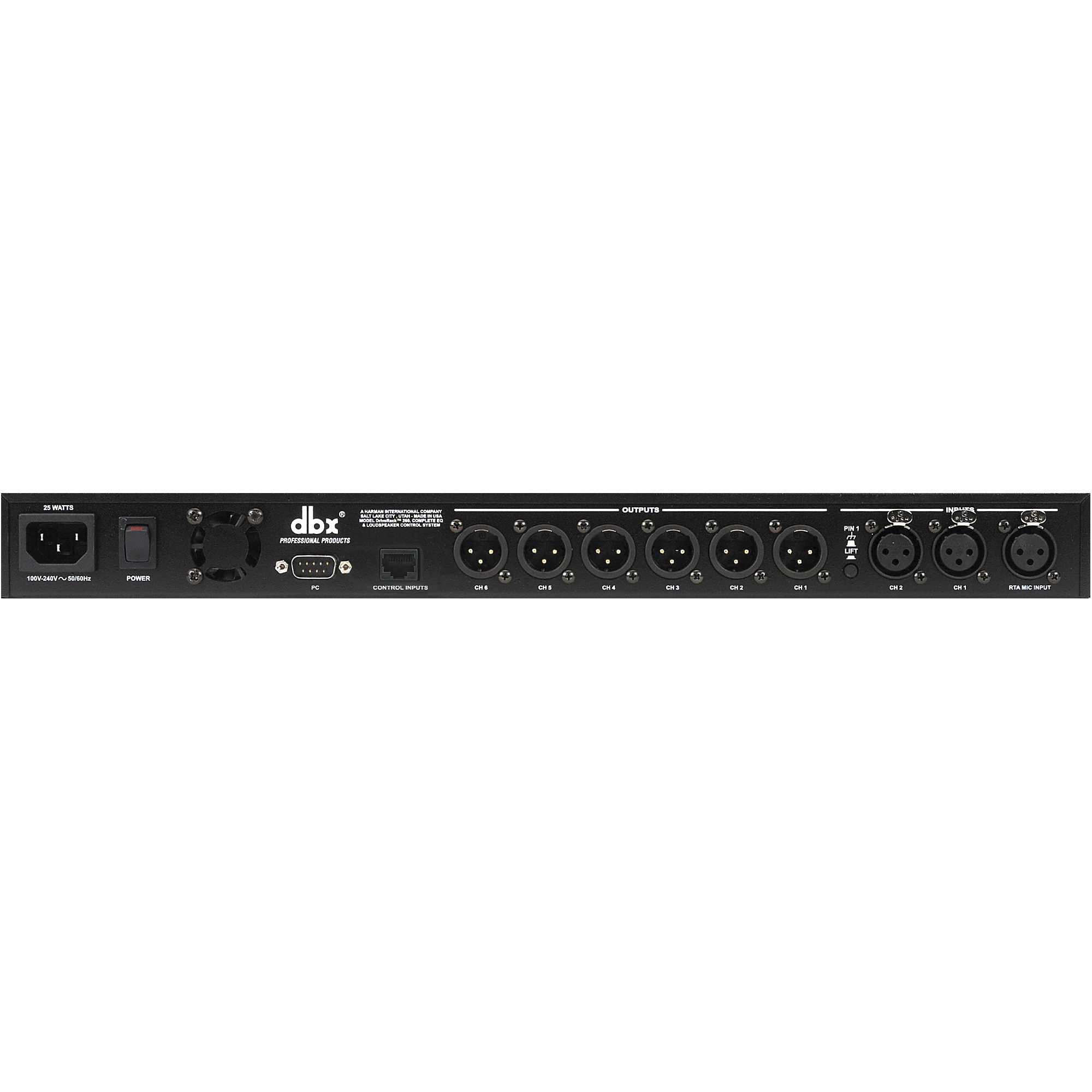 dbx Drive Rack 260 with RTA-M Reference Mic | Guitar Center