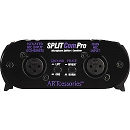 Art SplitCom Pro 2 Way Mic Splitter / Combiner