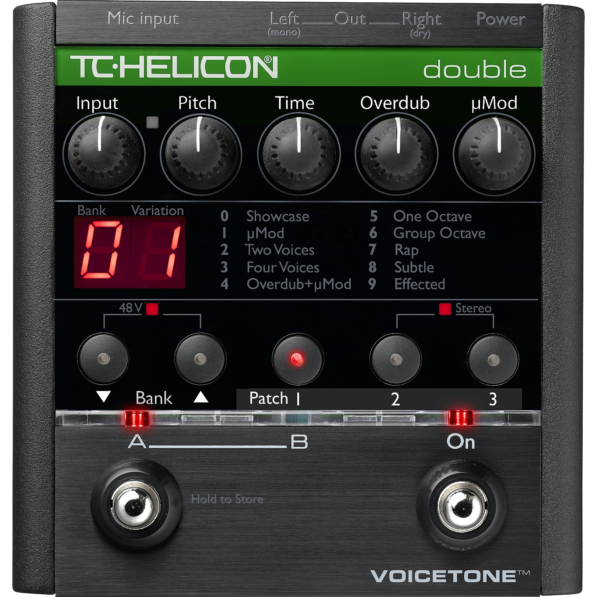 DTM・DAW TC-Helicon VoiceTone Double TC Helicon VoiceTone Double Overdubbing Pedal | Guitar Center