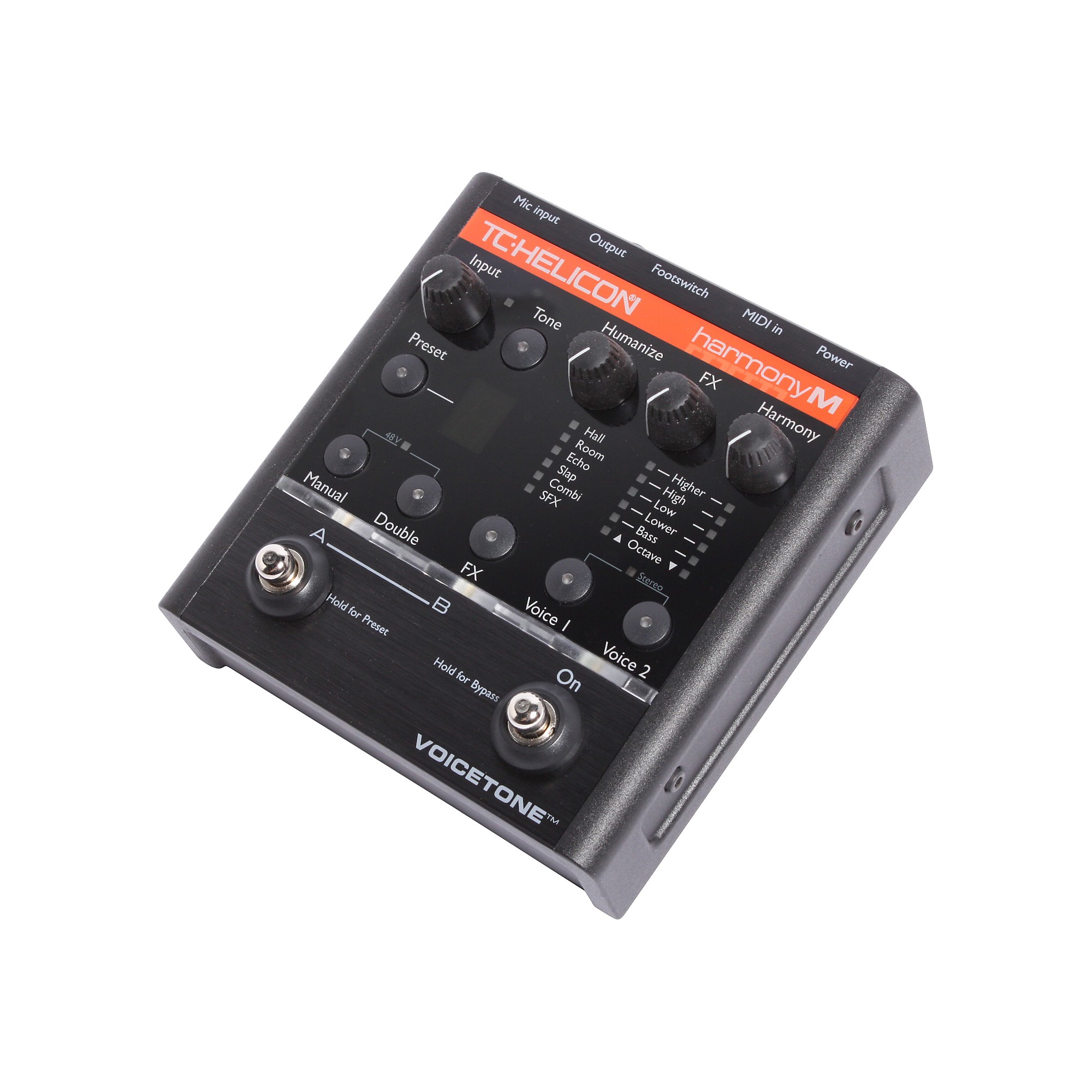 Restock TC Helicon VoiceTone Harmony-M Vocal Effects Pedal for
