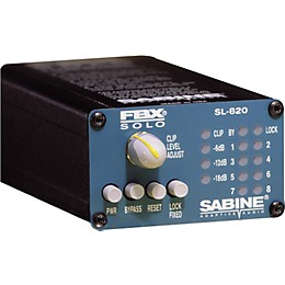 Sabine FBX-SOLO SL820 Digital Feedback Eliminator with 1/4" I/O
