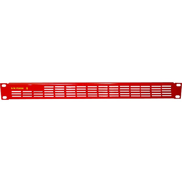 D.W. Fearn VRP-1 Red Vented Rack Panel