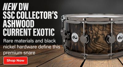 DW Collector's Series SSC Exotic Ashwood Current Snare Drum