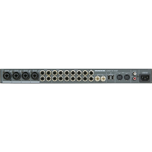 Open Box Mackie Onyx 400F FireWire Computer Recording Interface