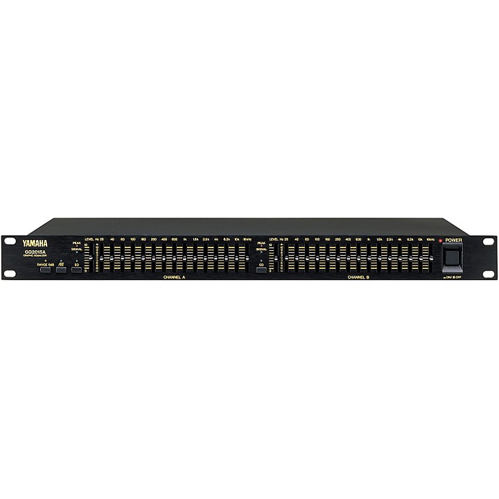 Yamaha GQ2015A Dual-Channel Graphic Equalizer | Guitar Center