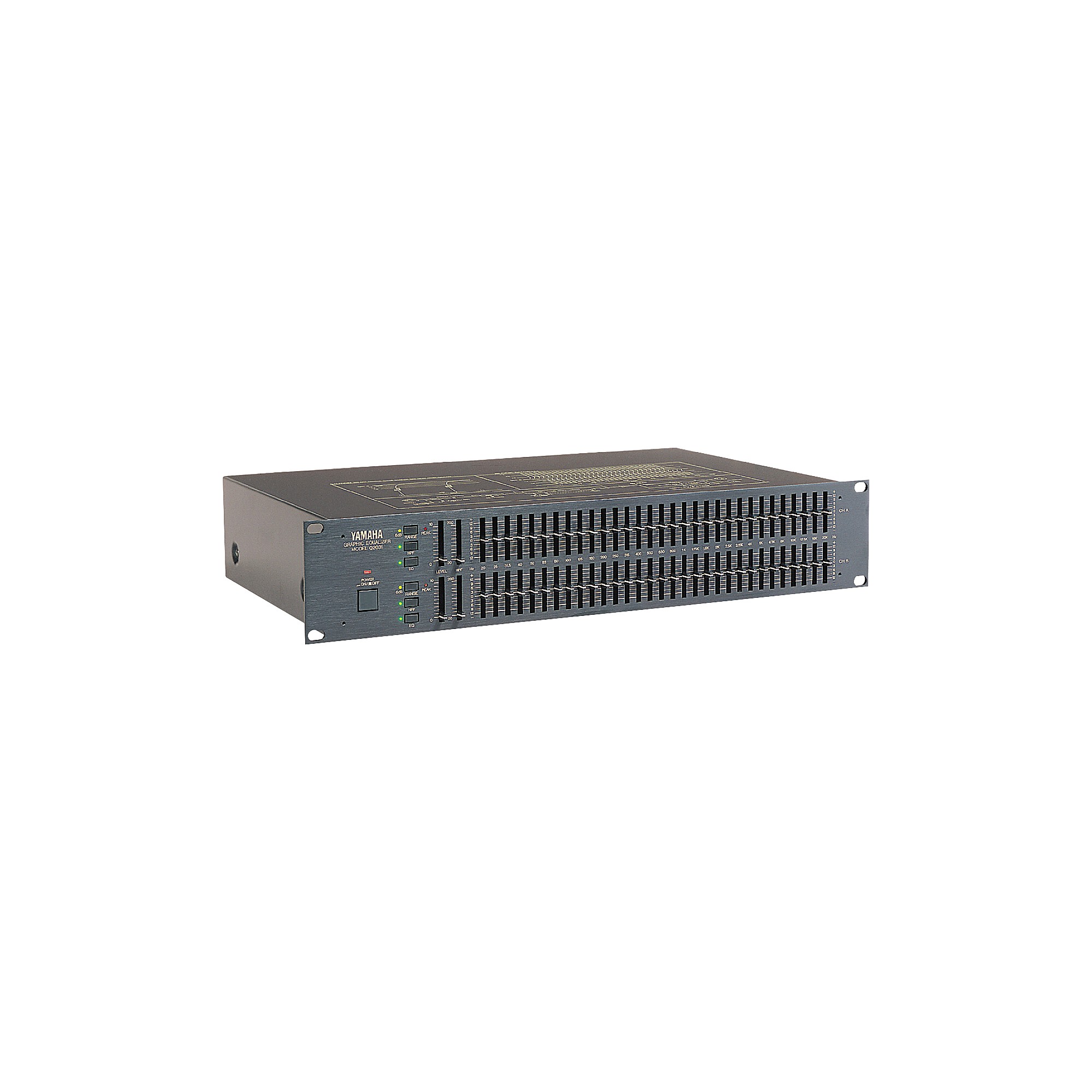 Yamaha Q2031B Dual-Channel Graphic Equalizer | Guitar Center