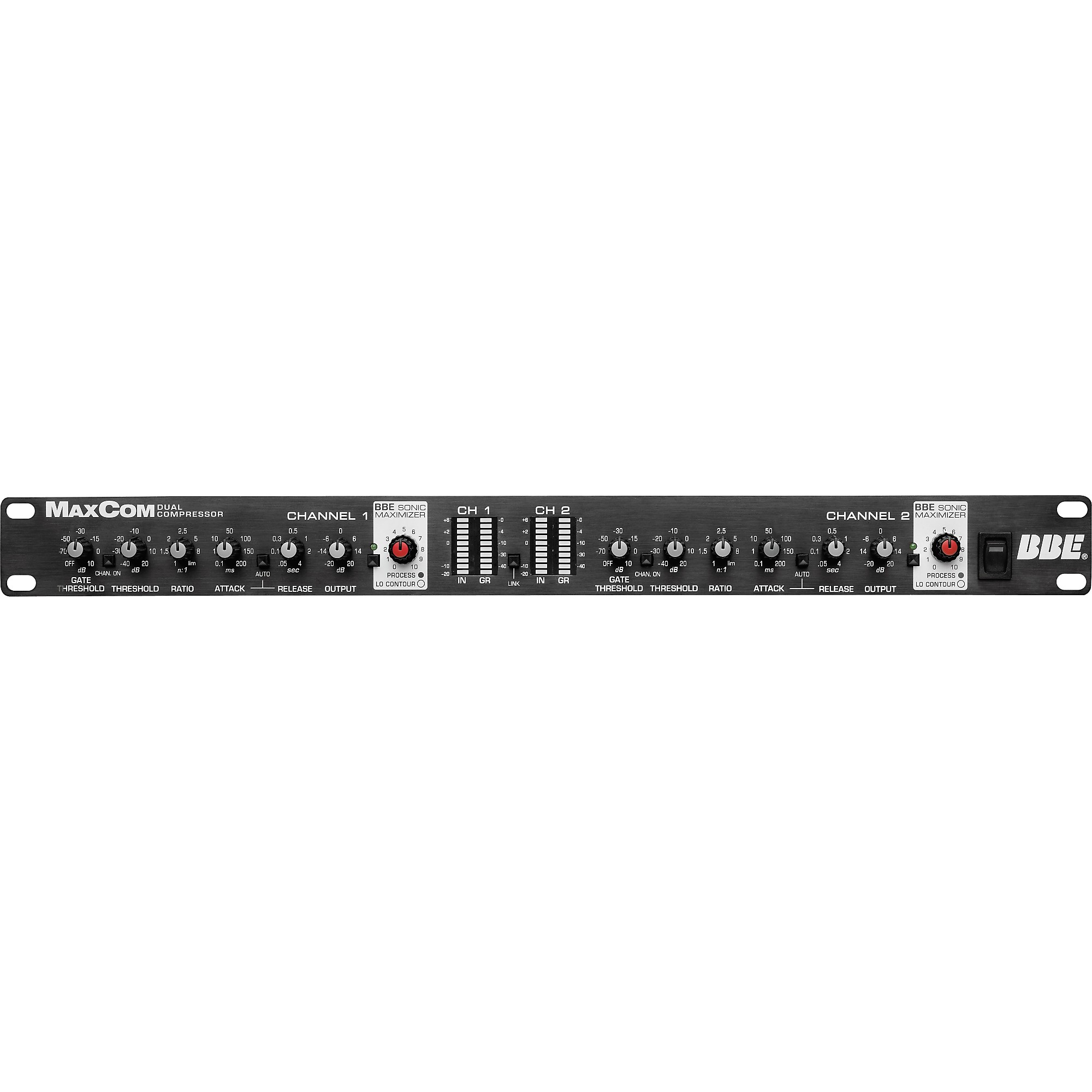 Open Box BBE MaxCom Dual-Channel Compressor | Guitar Center