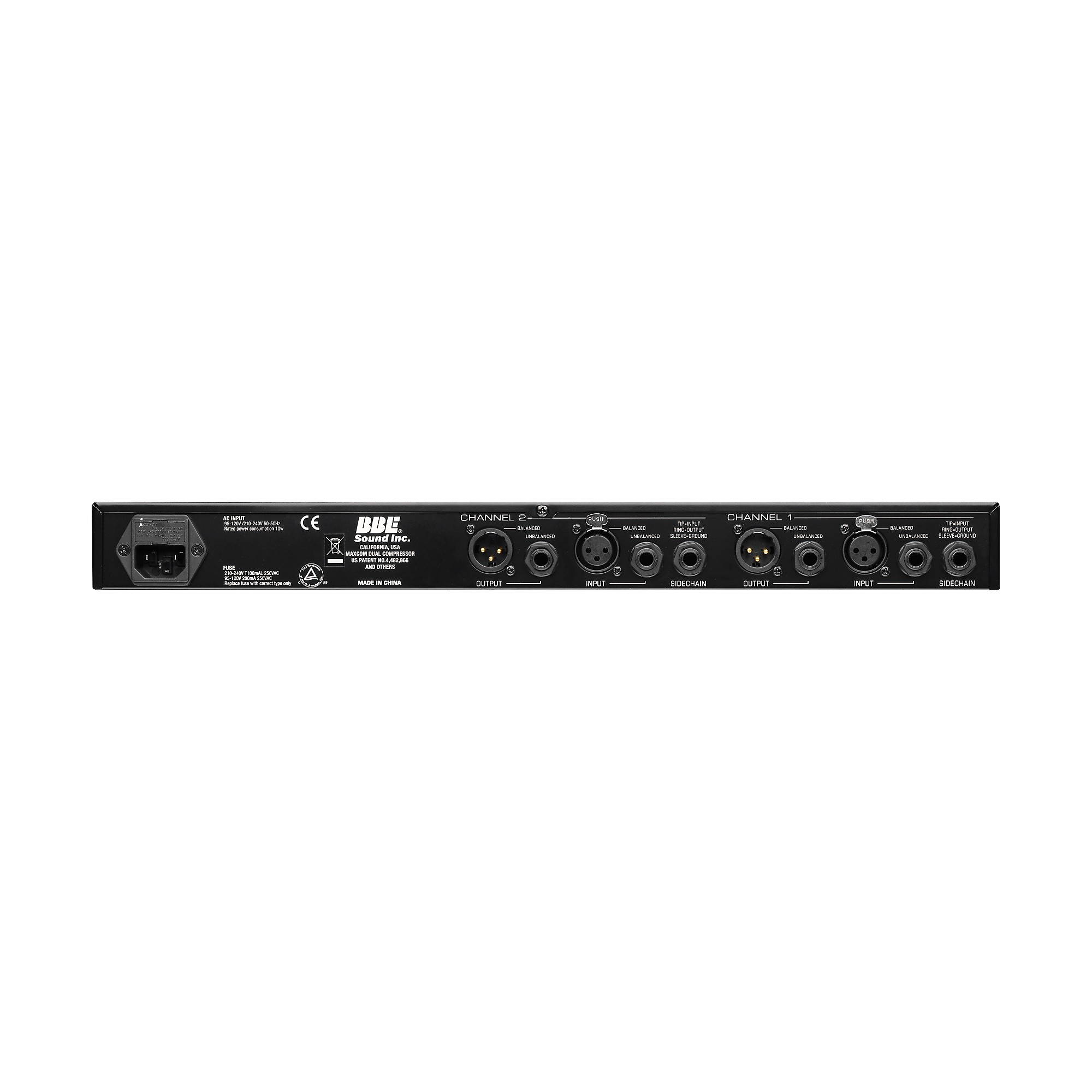 Restock BBE MaxCom Dual-Channel Compressor | Guitar Center