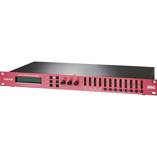 BBE DS48 4-Input / 8-Output Digital Loudspeaker Management Processor