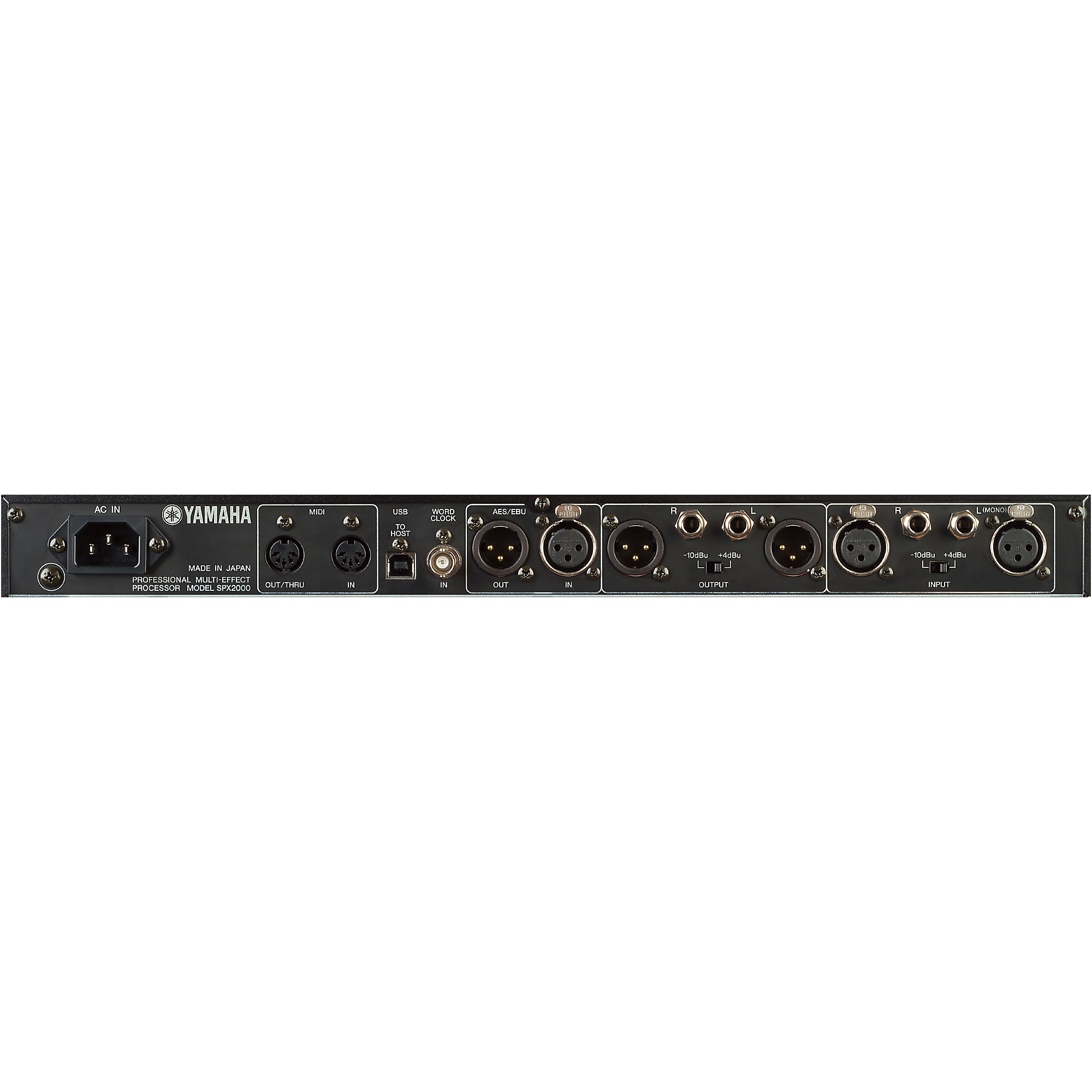 SPX2000 - Overview - Processors - Professional Audio