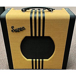 Used Supro 1820 Delta King 10 5W Tweed And Black Tube Guitar Combo Amp