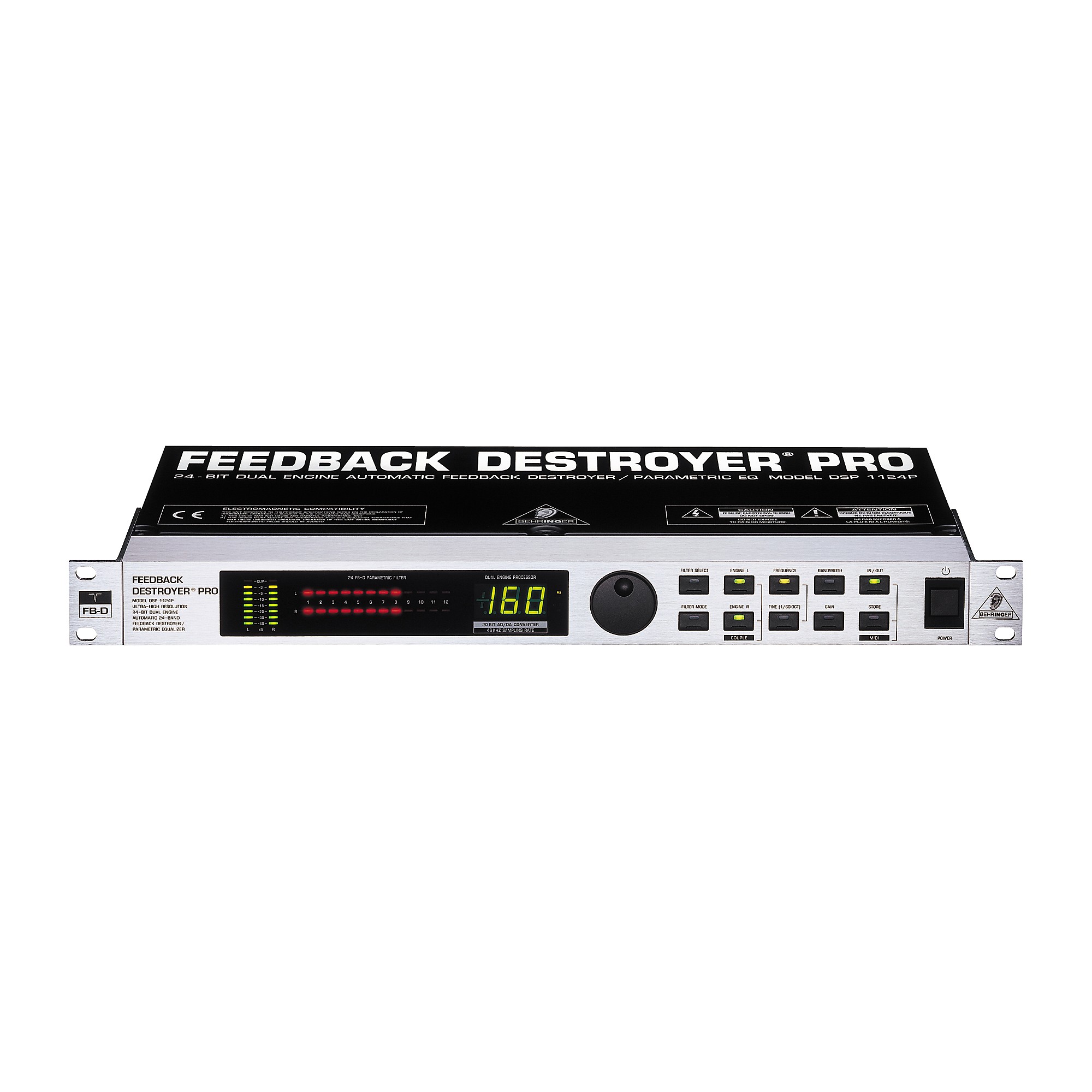 BEHRINGER DSP1100P フィードバックデストロイヤープロ BEHRINGER DSP1100P フィードバックデストロイヤープロ