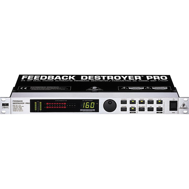 BEHRINGER FEEDBACK DESTROYER 「DSP 1100P」 Feedback Destroyer Pro DSP1100P Behringer - Audiofanzine