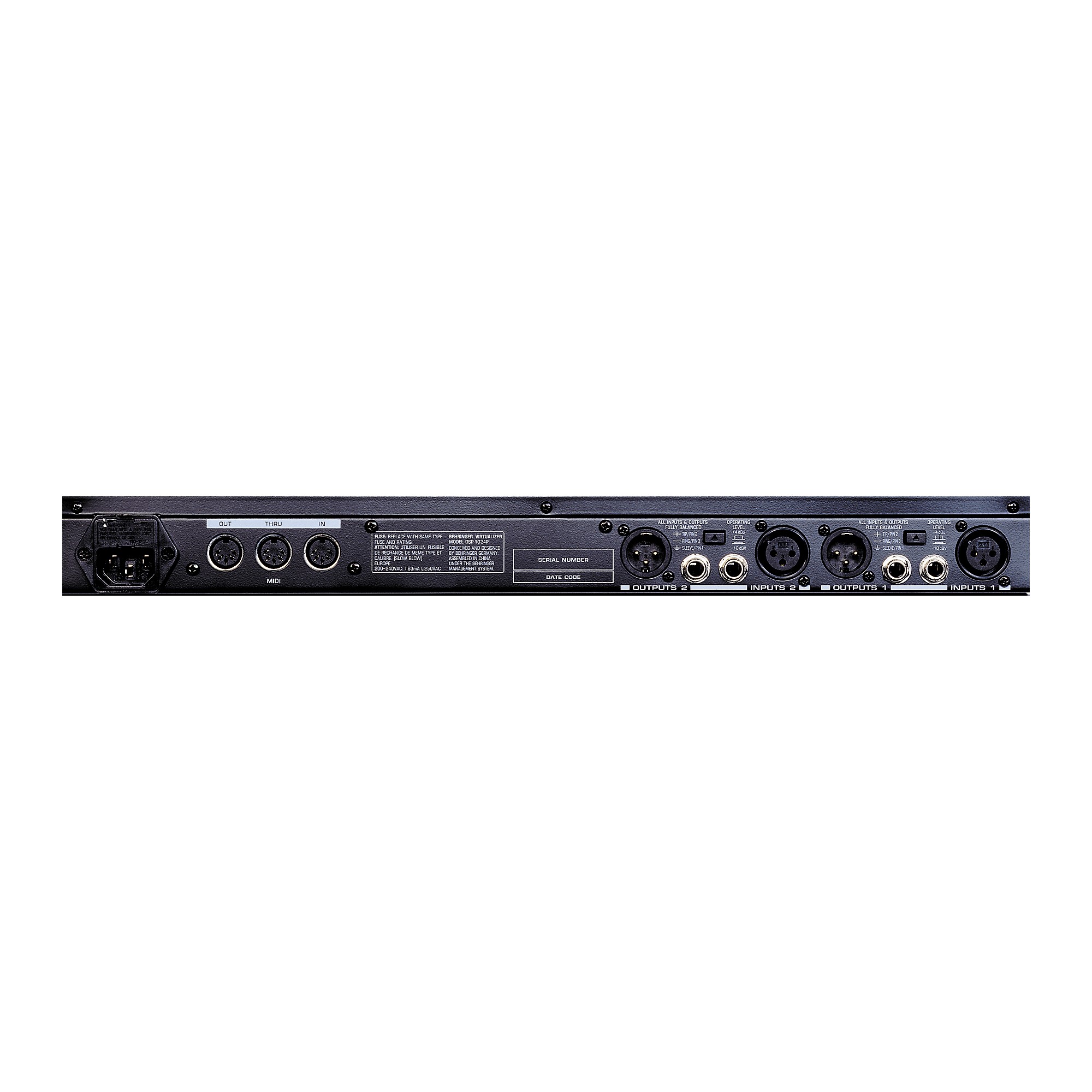 BEHRINGER マルチエフェクター DSP1024P Restock Behringer DSP1024P Virtualizer Pro | Guitar Center