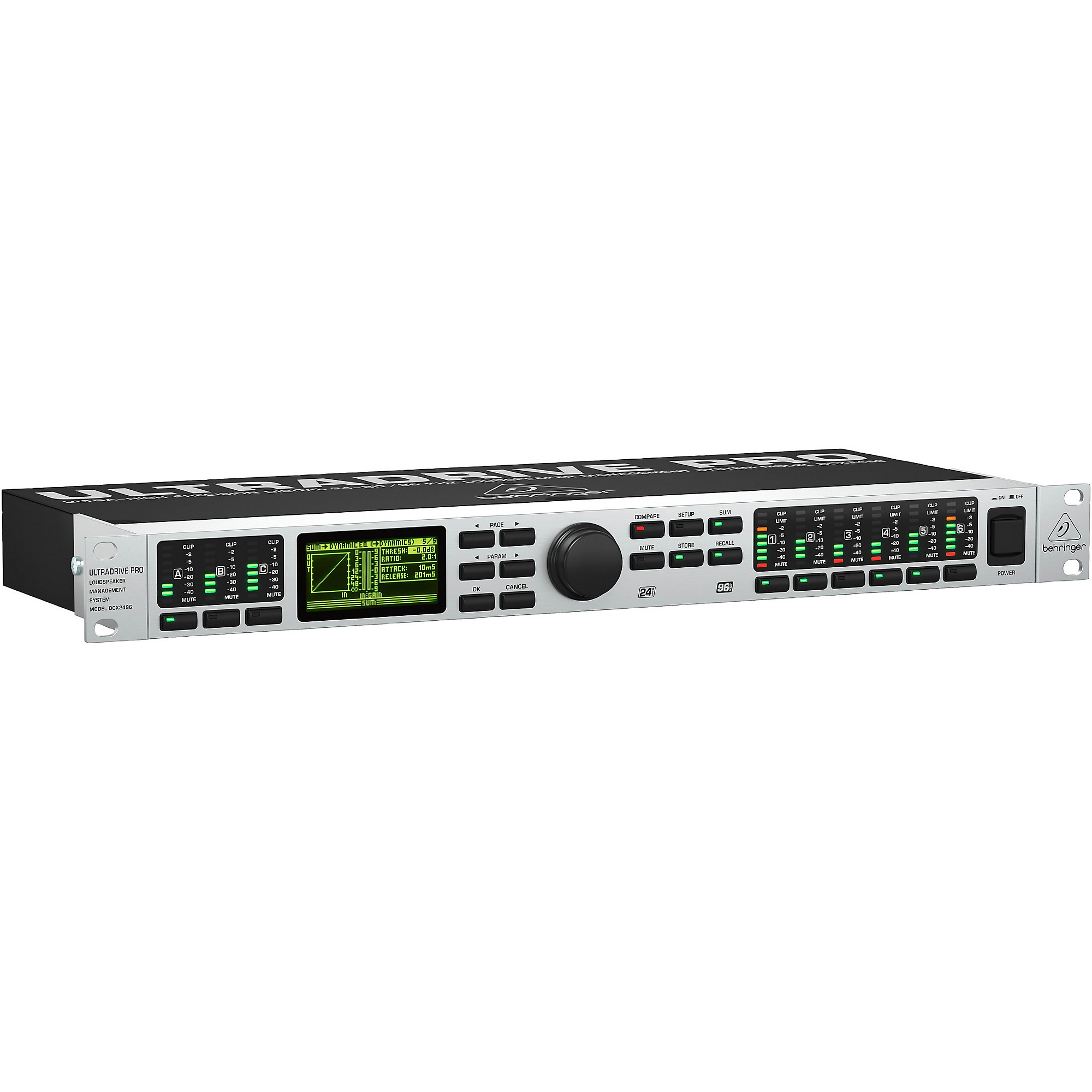 その他 Behringer ULTRADRIVE PRO DCX2496 Behringer ULTRADRIVE PRO DCX2496 Loudspeaker Management System