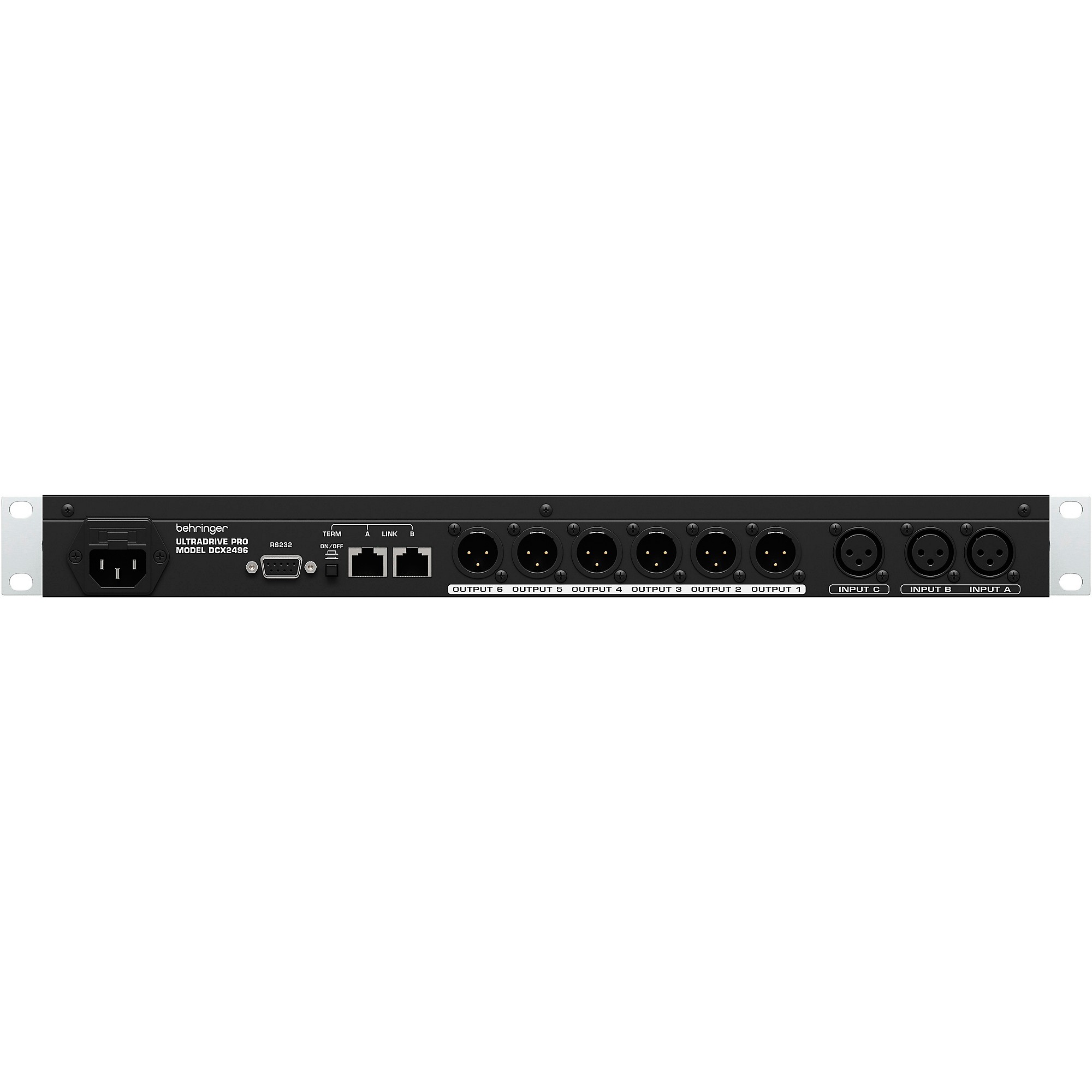 Behringer ULTRADRIVE PRO DCX2496 Loudspeaker Management System | Guitar  Center