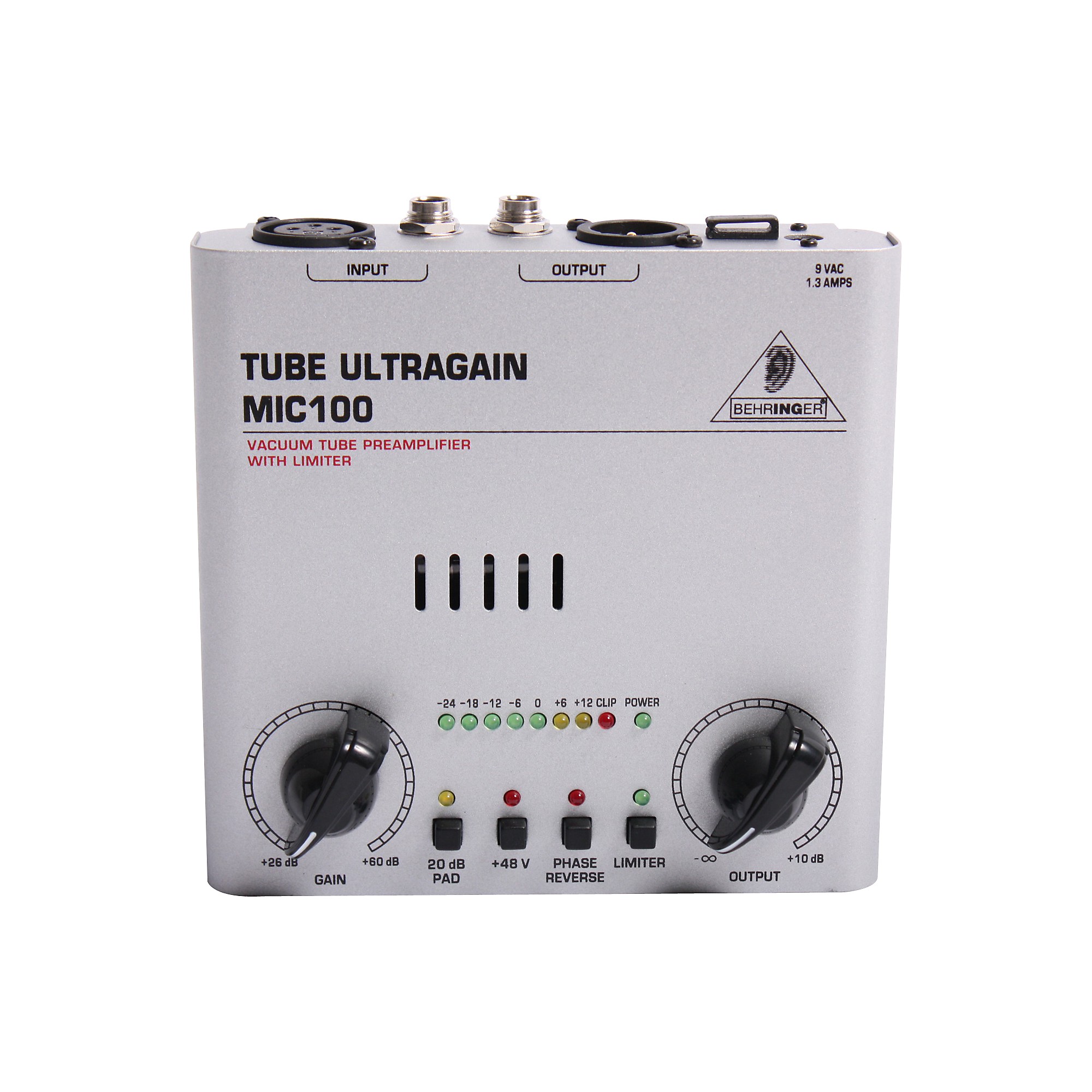 Behringer TUBE ULTRAGAIN MIC100 Preamp | Guitar Center
