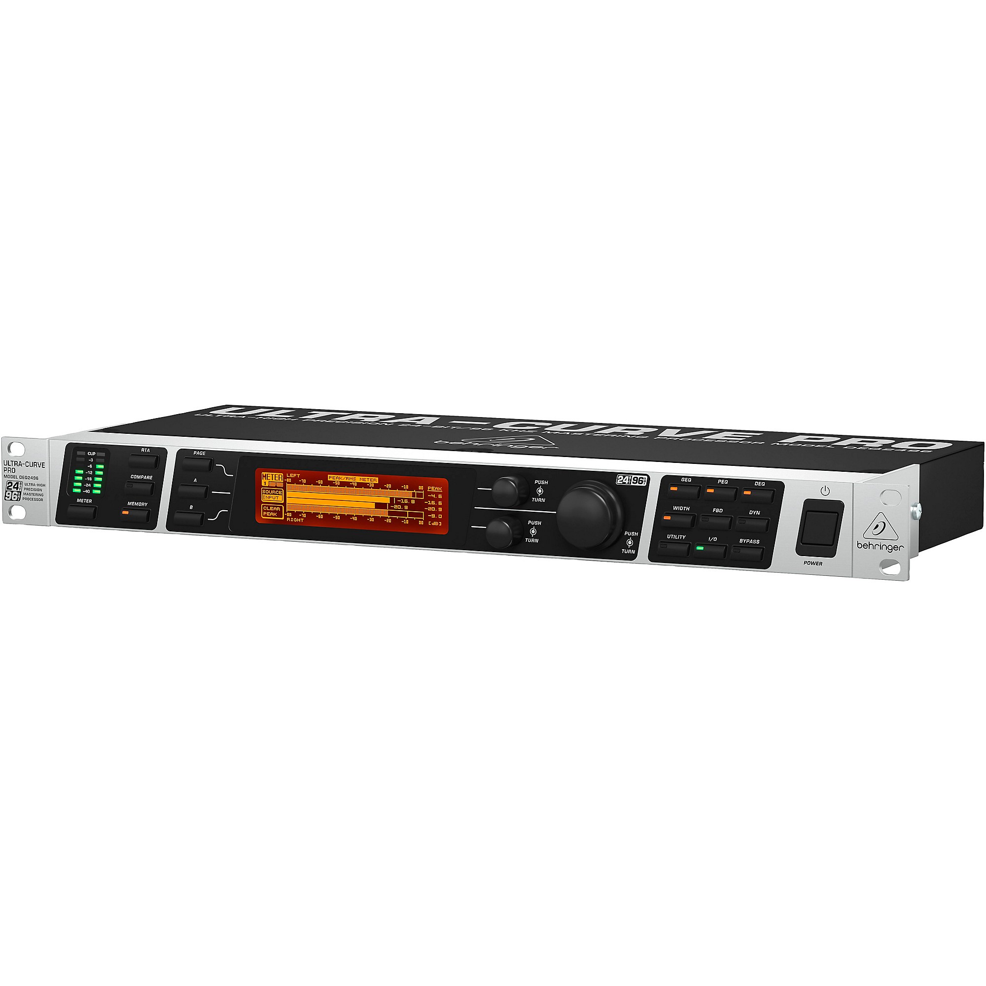 Behringer ULTRACURVE PRO DEQ2496 2-Channel Equalizer and