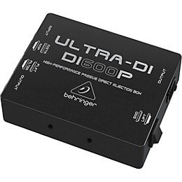 Open Box Behringer ULTRA-DI DI600P Passive Direct Box Level 1