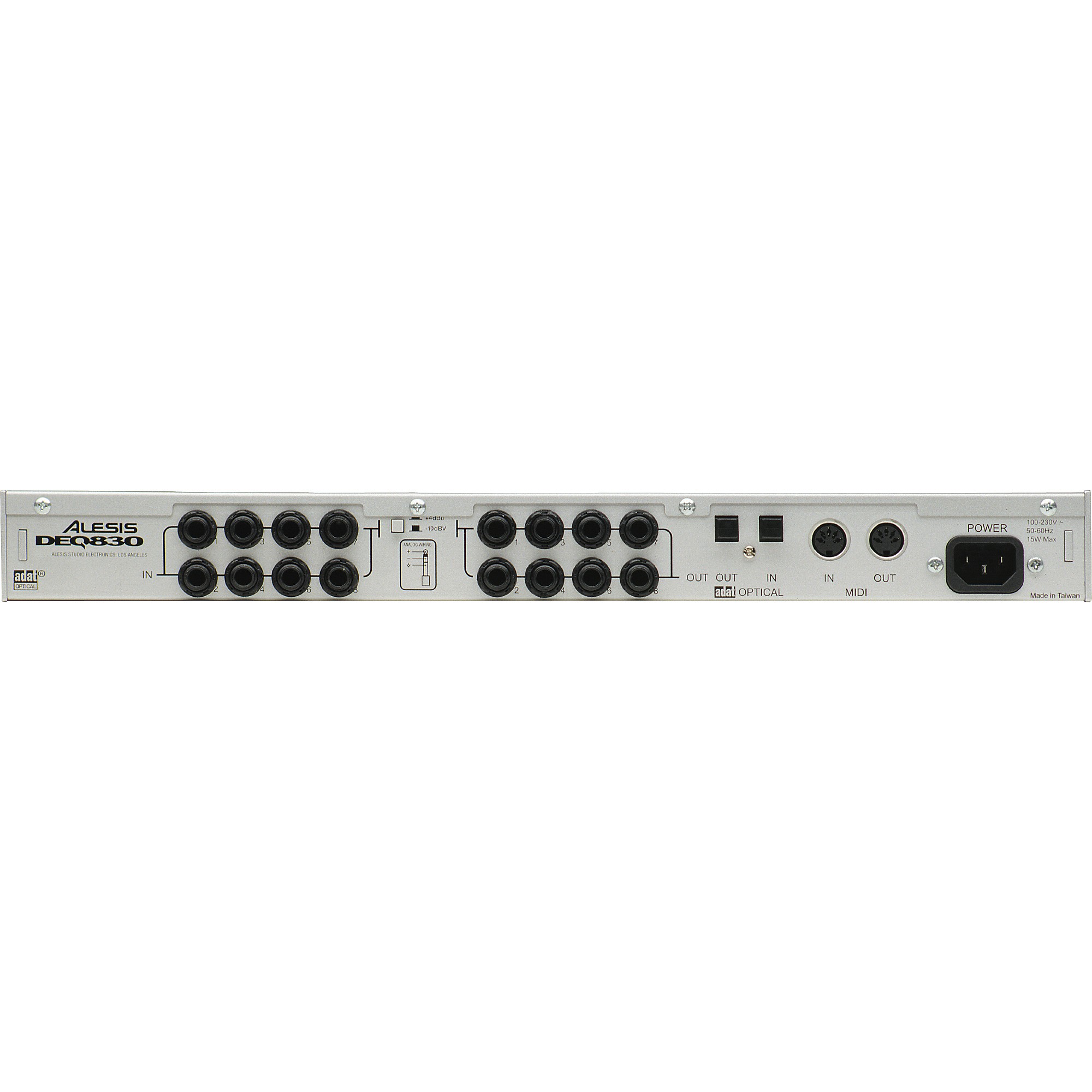 Restock Alesis DEQ-830 Programmable Digital Graphic EQ | Guitar Center