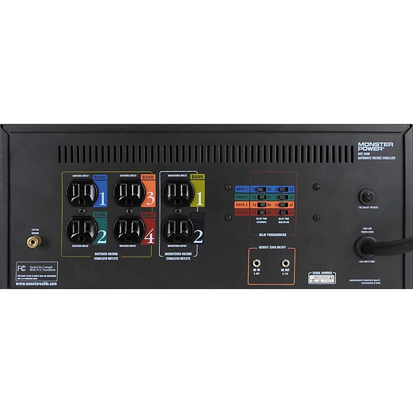 Monster Power Pro AVS 2000 Rack PowerCenter