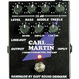 Open Box Carl Martin 3-Band Parametric EQ/Pre-amp Level 2 Regular 888366020364