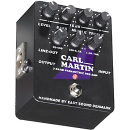Open Box Carl Martin 3-Band Parametric EQ/Pre-amp Level 2 Regular 888366020364