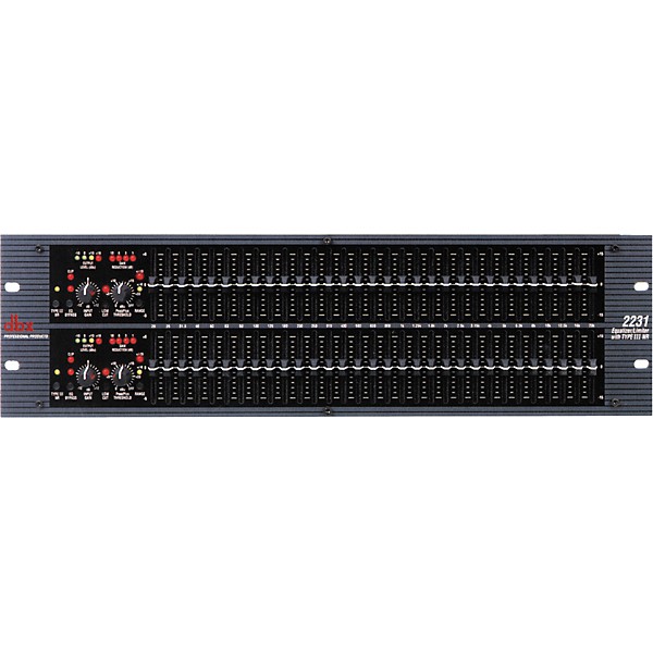 Open Box dbx 2231 Dual 31-Band Graphic Equalizer Level 1