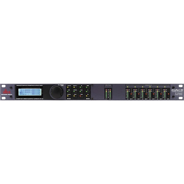 Open Box dbx DriveRack 260 Complete Equalization and Loudspeaker Control System Level 2 Black 190839685971