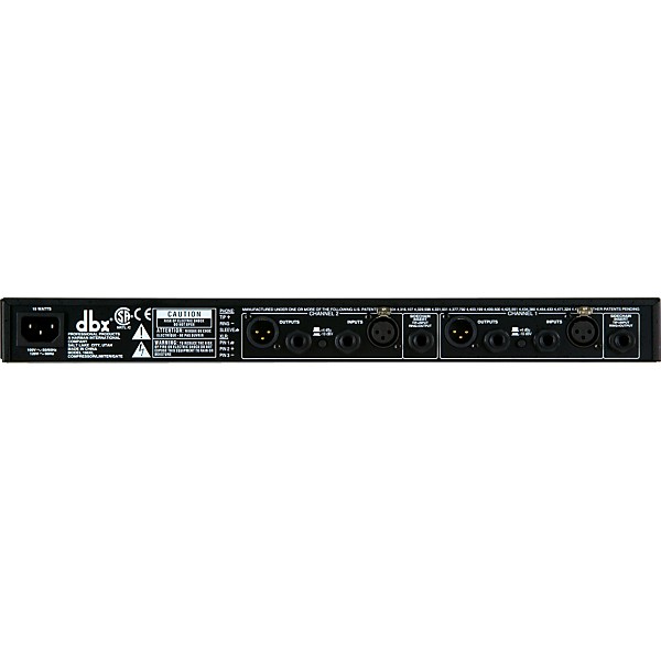 配信機器・PA機器・レコーディング機器 dbx 166XL Dual Compressor Limiter Gate Rack Mount DBX 166XL Dual Channel Compressor Limiter Gate