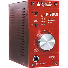 True Systems P-SOLO Single Channel Microphone Preamp
