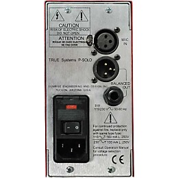 True Systems P-SOLO Single Channel Microphone Preamp