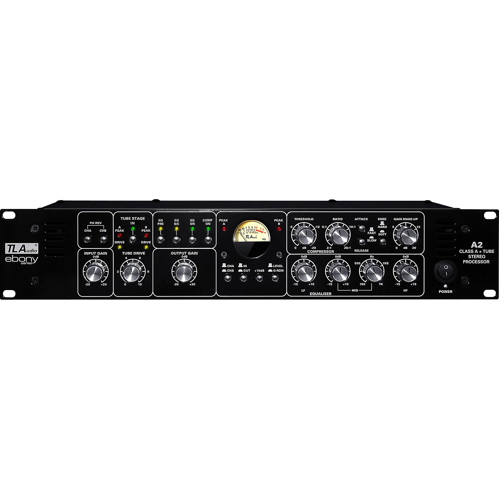 TL Audio Ebony A2 Tube Stereo Processor | Guitar Center