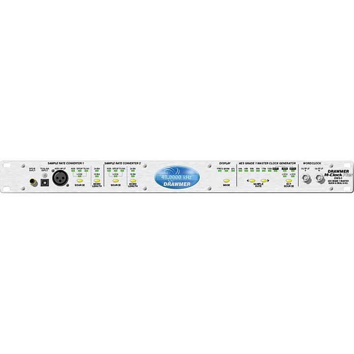 Drawmer M Clock Plus Master Clock/Dual Sample Rate Converter | Guitar ...
