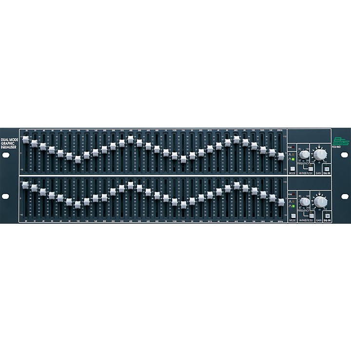 FCS-960 BSS AUDIO 2ch 30バンドグラフィックイコライザー BSS FCS-960 30-Band Dual Mode Professional Graphic Equalizer