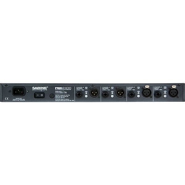 Sabine FBX2400 2-Channel Feedback Exterminator