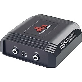 dbx dB10 Passive Direct Box Black