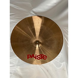 Used Paiste 18in 2002 Medium Crash Cymbal