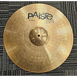 Used Paiste 18in 201 Bronze Cymbal