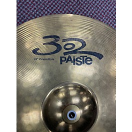 Used Paiste 18in 302 Crash Ride Cymbal
