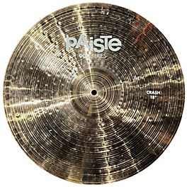 Used Paiste 18in 900 Series Crash Cymbal