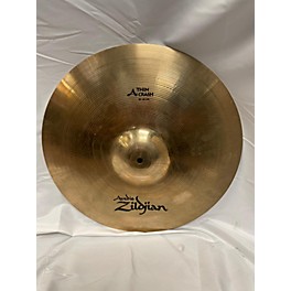 Used Zildjian 18in A Series Thin Crash Cymbal