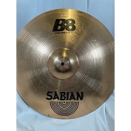 Used SABIAN 18in B8 Crash Ride Cymbal