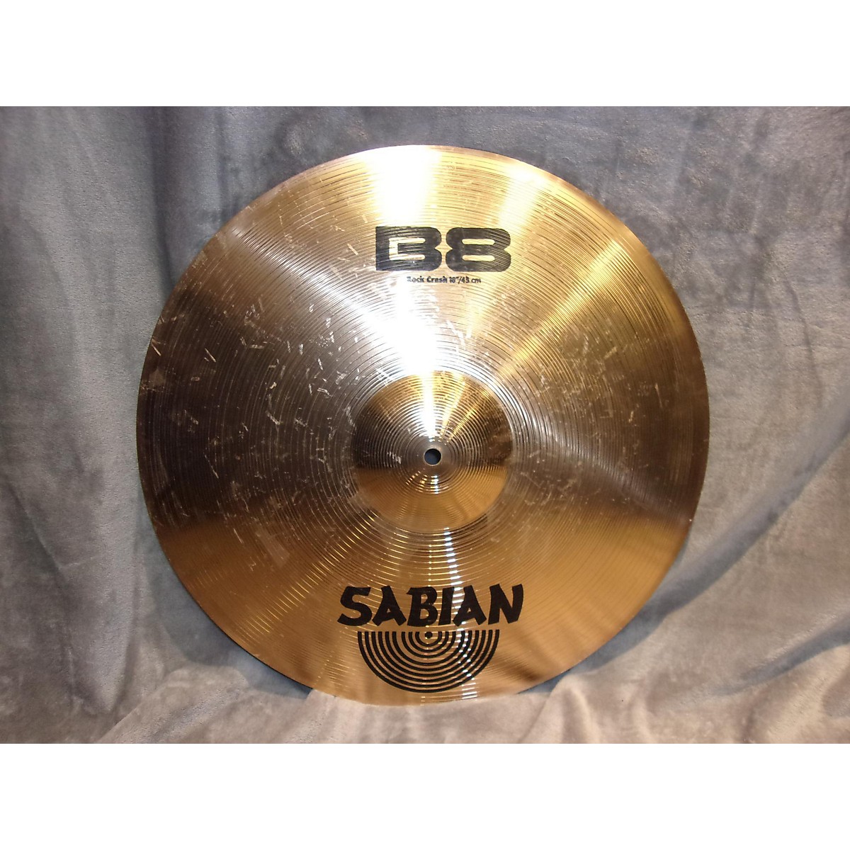 Used Sabian 18in B8 Rock Crash Cymbal Guitar Center